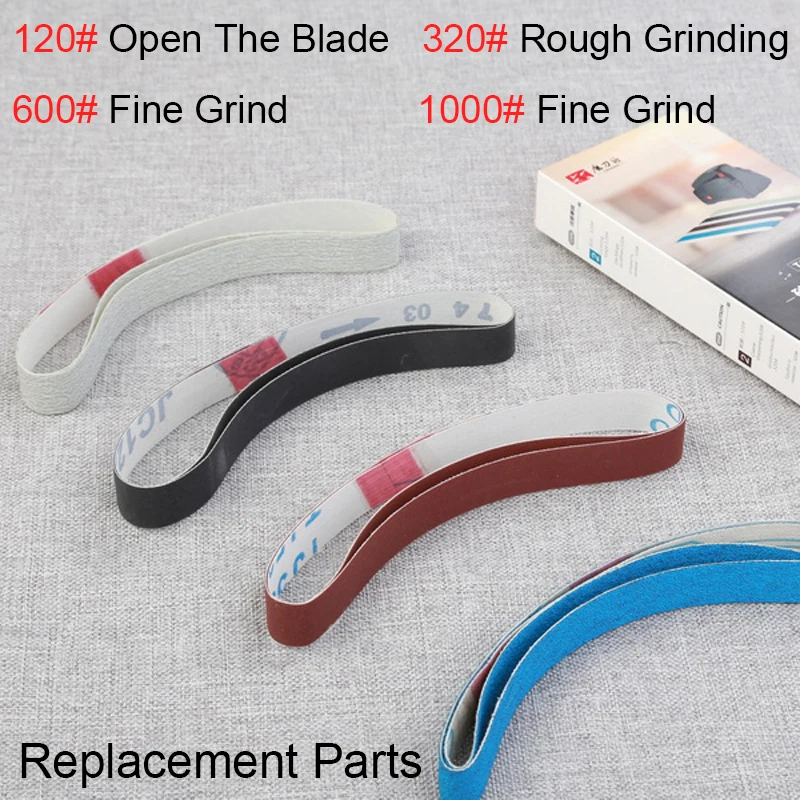 

TAIDEA TG2109 4Color Knife Sharpener Sanding Belt Electric Grit 120/320/600/1000# TG2002 Accessories Exclusive Replacement