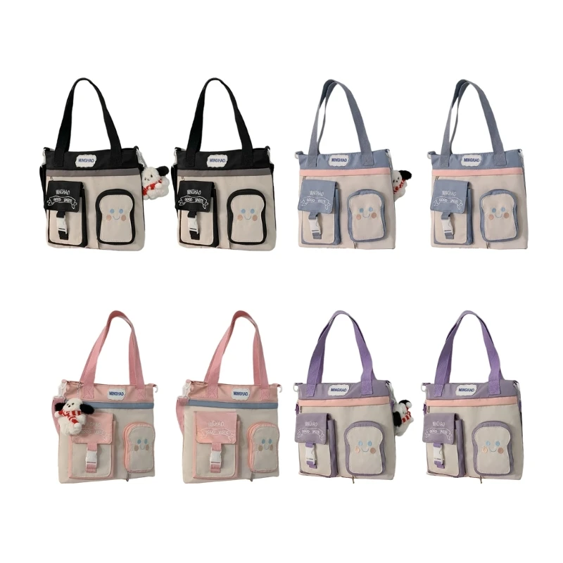 Student School Bag Womens All-matching Crossbody Bag Girl Shoulder Bag JK Handbag Large Capacity Handbag
Student School Bag Womens All-matching Crossbody Bag Girl Shoulder Bag JK Handbag Large Capacity Handbag