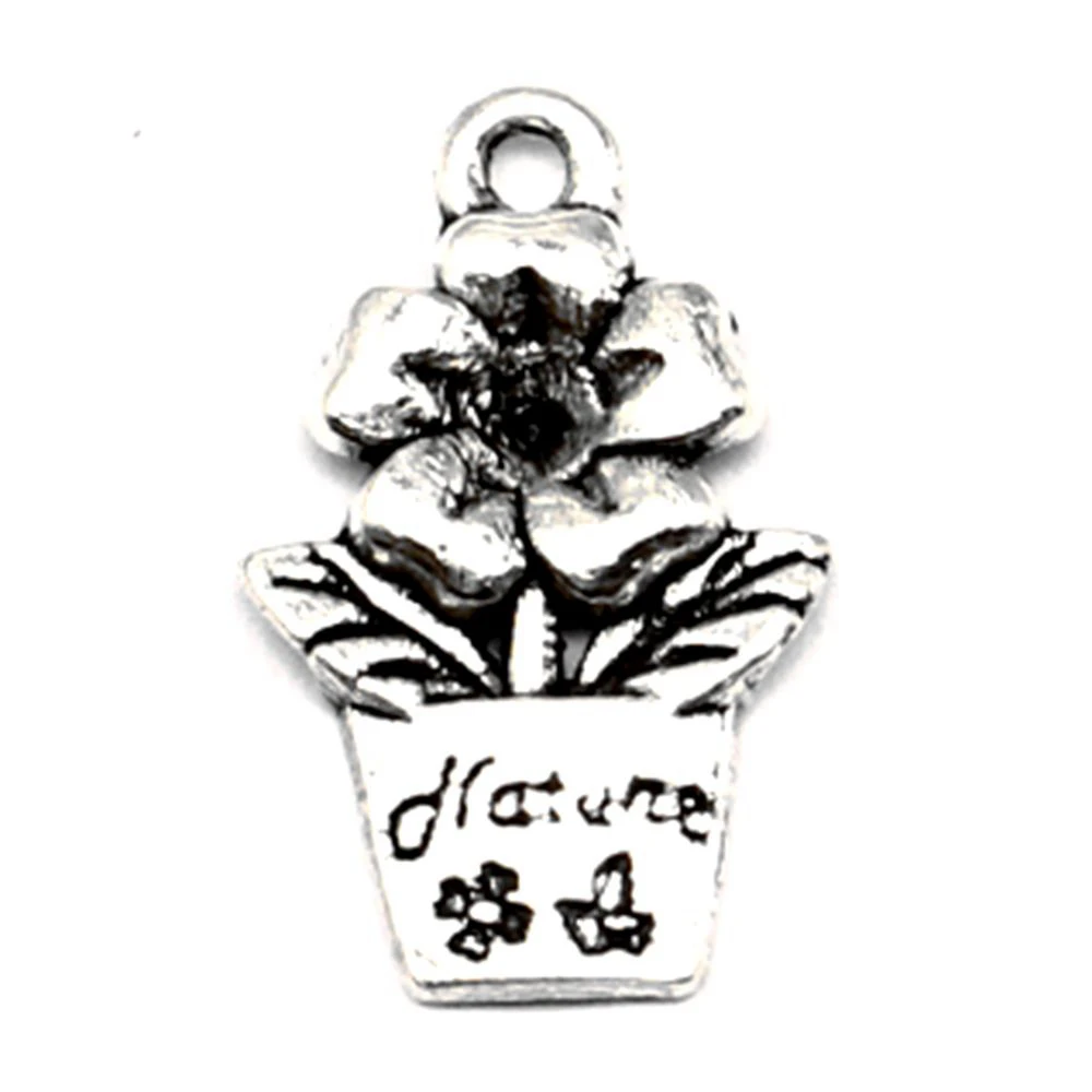 Flower Bonsai Charm For Making Jewelry Diy Finding 100pcs 12x20mm
Flower Bonsai Charm For Making Jewelry Diy Finding 100pcs 12x20mm