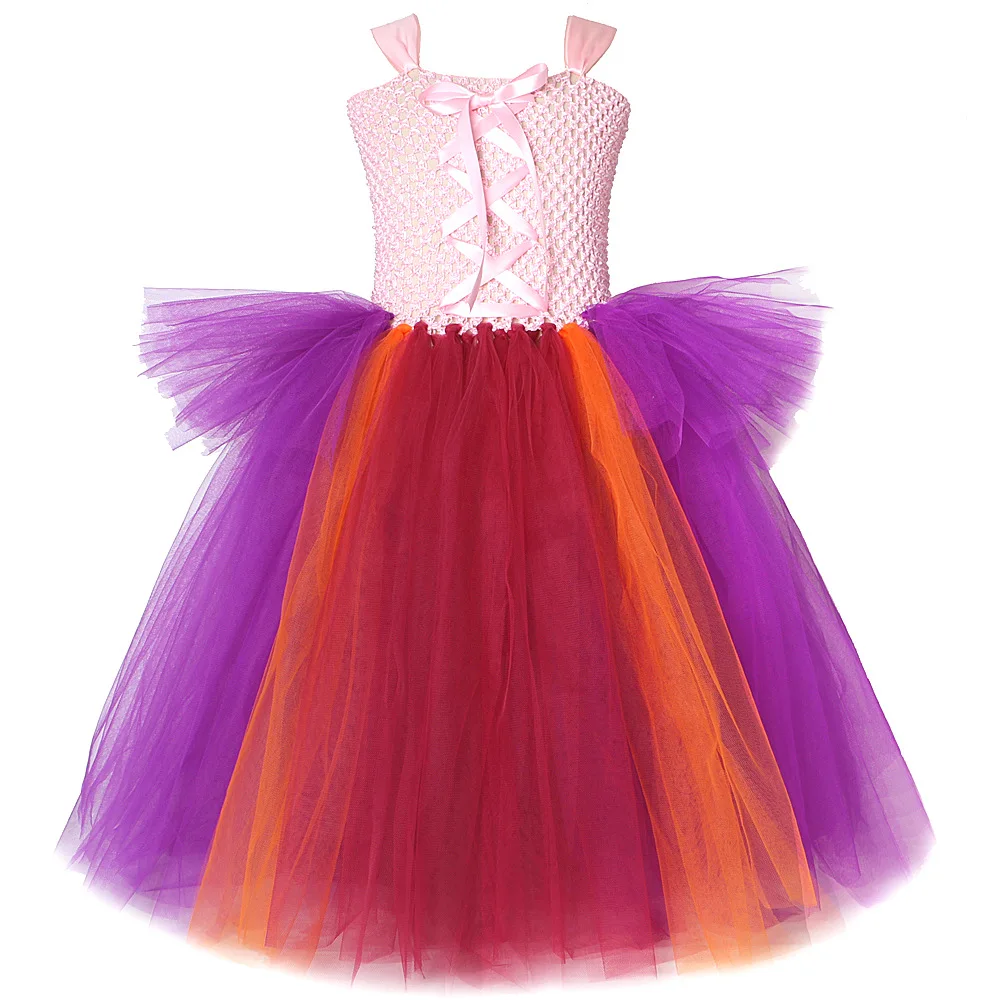 2023 Girls Hocus Pocus Salem Witch Sisters Costume Kids Halloween Fancy Gown Tutu Dress with Cape for Cosplay Party Outfit
2023 Girls Hocus Pocus Salem Witch Sisters Costume Kids Halloween Fancy Gown Tutu Dress with Cape for Cosplay Party Outfit