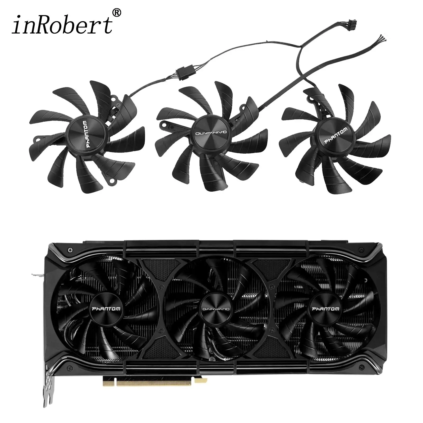 90MM TH9215B2H-PFC04 Cooling Fan For Gainward RTX 3090 Phantom+ Graphics Card RTX3080TI 3090 3070 Phantom+ Cooler
90MM TH9215B2H-PFC04 Cooling Fan For Gainward RTX 3090 Phantom+ Graphics Card RTX3080TI 3090 3070 Phantom+ Cooler