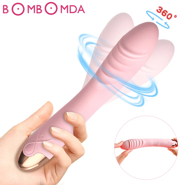 Vibromasseur gode rotatif pour femme, point G, vagin, UNIS isseur de clitoris, masseur, jouets souples, anciers AV, produits sexuels pour adultes, 7.0 1