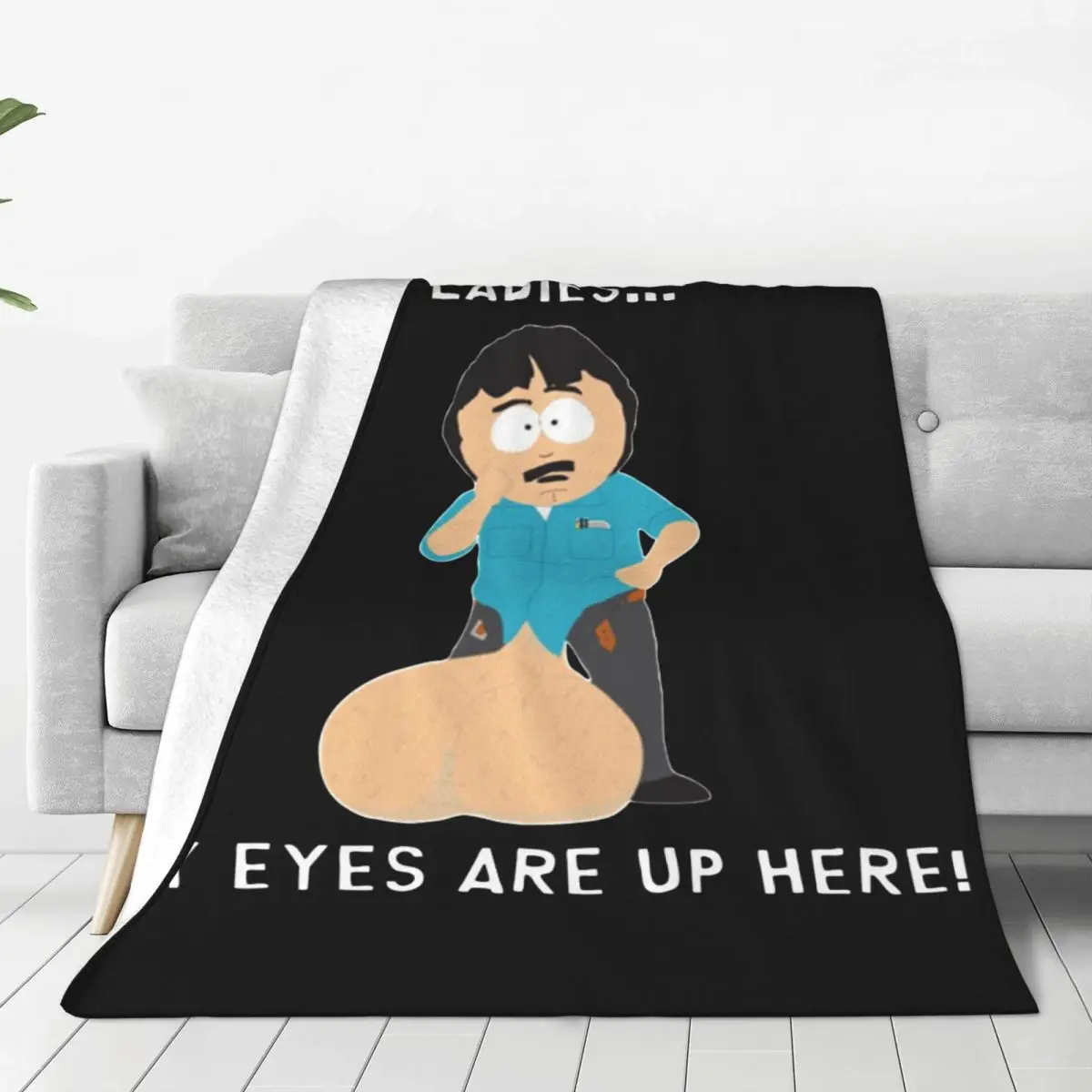 Southpark My Eyes Are Up Here Coral Fleece Plush Throw Blankets Cartoon Blankets for Bedding Travel Thin Plush Thin Quilt
Southpark My Eyes Are Up Here Coral Fleece Plush Throw Blankets Cartoon Blankets for Bedding Travel Thin Plush Thin Quilt