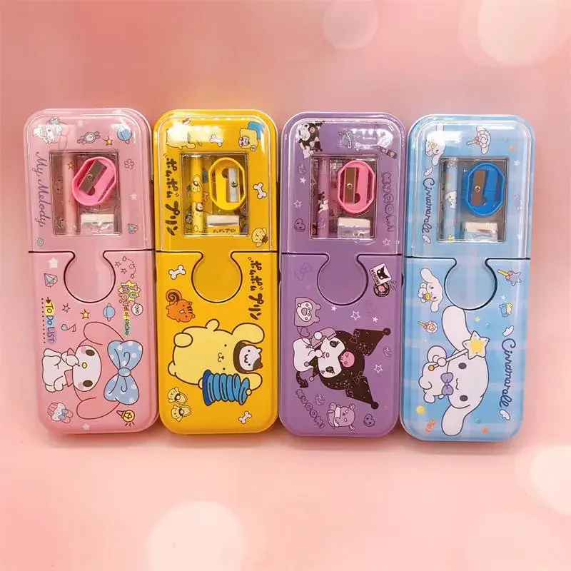 New Sanrio Stationery Box Kawaii Cinnamoroll Mymelody Kuromi Student Cartoon Double Layer Pen Box Children's School Supplies
New Sanrio Stationery Box Kawaii Cinnamoroll Mymelody Kuromi Student Cartoon Double Layer Pen Box Children's School Supplies