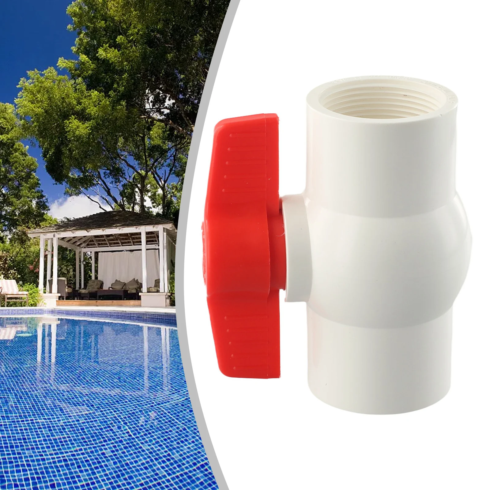 On/Off Valve Adapter Used For Swimming Pools And Spas Diameter Pipe For 38 And 32 Mm Gardening On/Off Valve Adapter
On/Off Valve Adapter Used For Swimming Pools And Spas Diameter Pipe For 38 And 32 Mm Gardening On/Off Valve Adapter