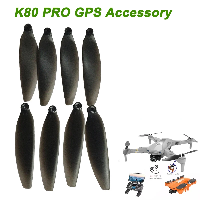 

K80 PRO GPS Drone Propeller Props Maple Leaf Blade Kit Spare Part RC Quadcopter K80PRO Original Accessory