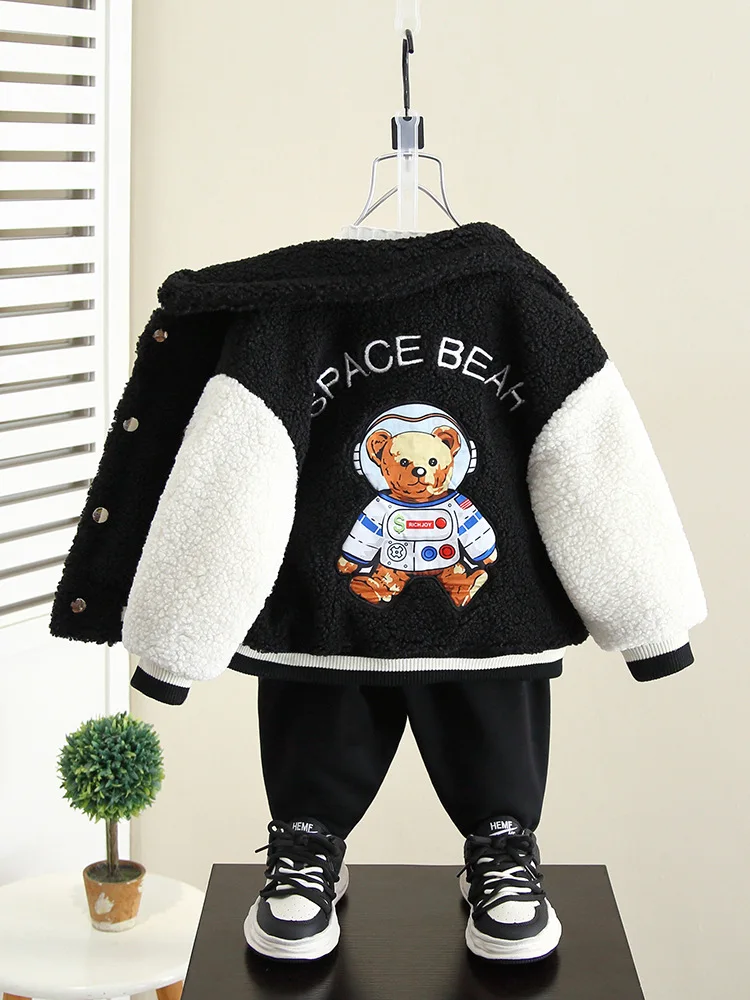 Winter Children Coat For Boys Girls Fashion Thickened Cotton-Padded Coat Kids Plush Jacket Children Warm Coat 2-10Years
Winter Children Coat For Boys Girls Fashion Thickened Cotton-Padded Coat Kids Plush Jacket Children Warm Coat 2-10Years