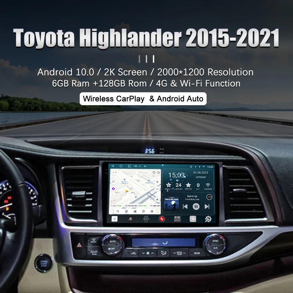 Redpower 75184 HiFi car radio for Toyota Highlander 3 generation xu50 (03.2013-07.2020)DVD Player Bluetooth screen 2 Din
Redpower 75184 HiFi car radio for Toyota Highlander 3 generation xu50 (03.2013-07.2020)DVD Player Bluetooth screen 2 Din