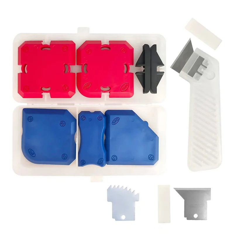Silicone Profiling Kit ,Professional Silicone Caulking Tools with Sealant Finishing Tools and Caulk Removal Tools
Silicone Profiling Kit ,Professional Silicone Caulking Tools with Sealant Finishing Tools and Caulk Removal Tools