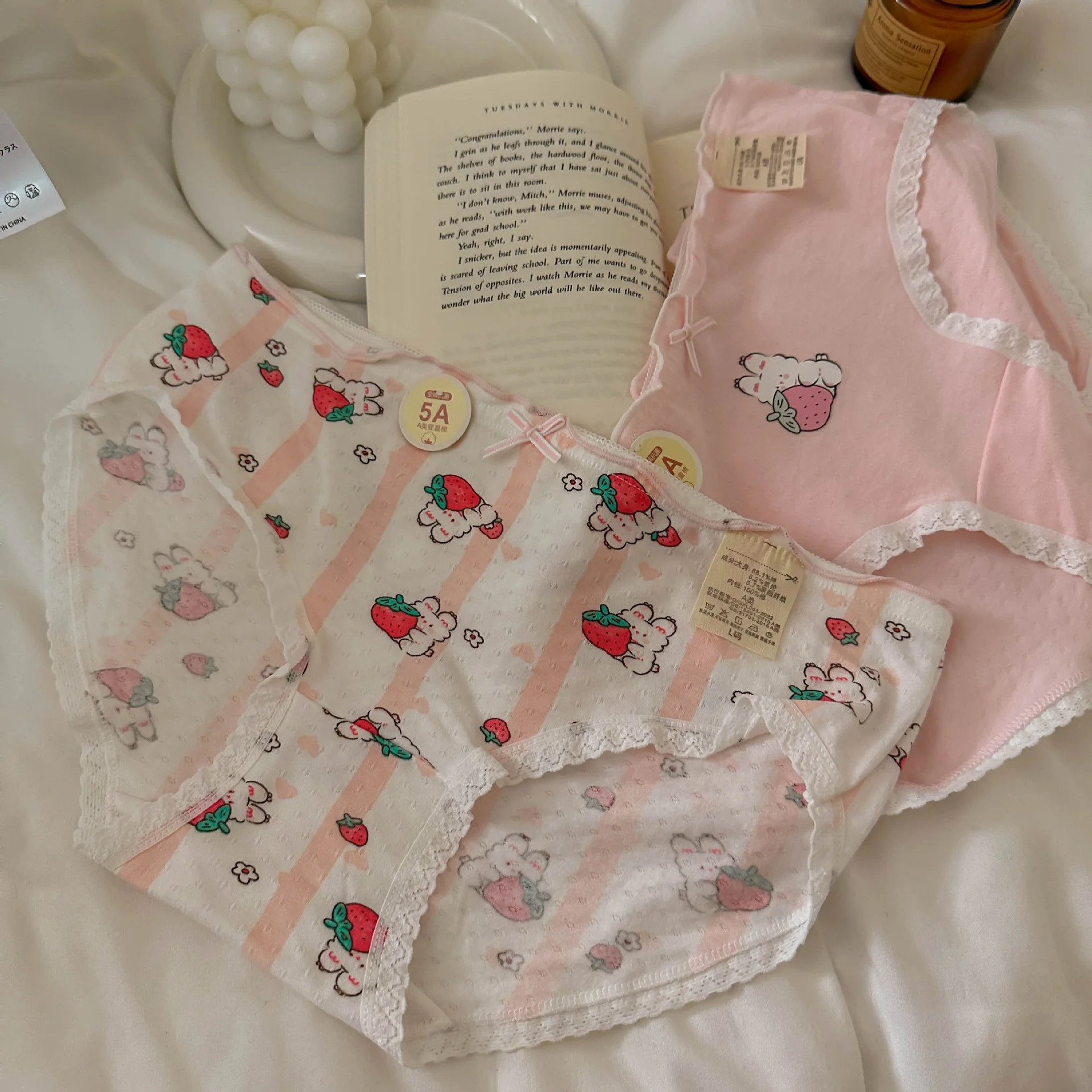 SP&CITY Cute Rabbit Cartoon Pink Cotton Underpants For Women Low Waist Student Breathable Comfortable Lace Panties Soft Briefs
SP&CITY Cute Rabbit Cartoon Pink Cotton Underpants For Women Low Waist Student Breathable Comfortable Lace Panties Soft Briefs