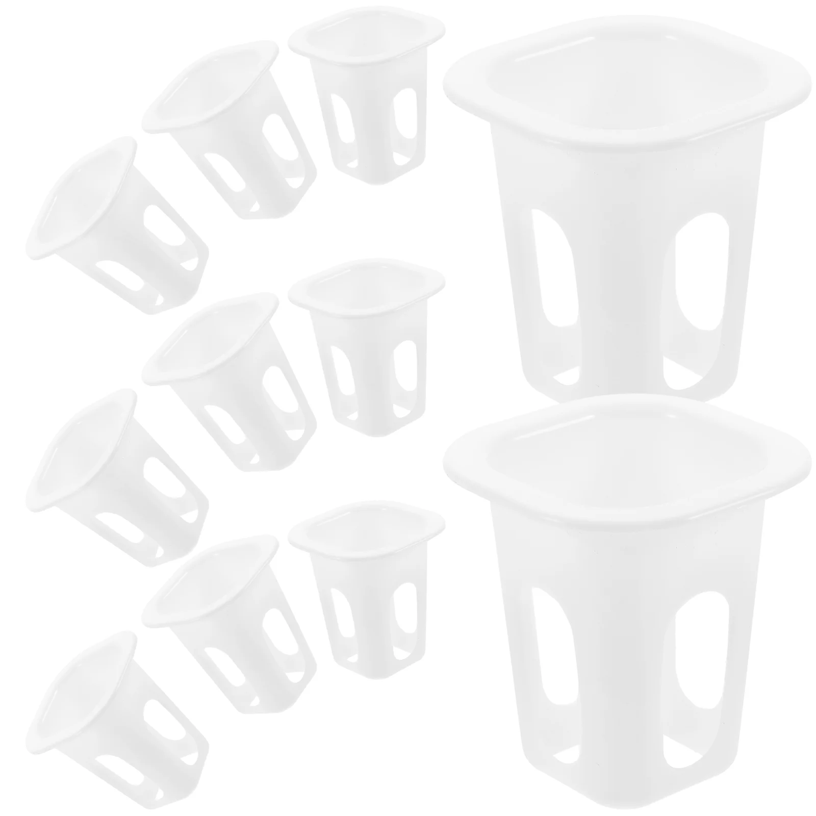 50 Pcs Gardening Containers Soilless Culture Pots Orchid Vegetable Planting Basket Cup
50 Pcs Gardening Containers Soilless Culture Pots Orchid Vegetable Planting Basket Cup