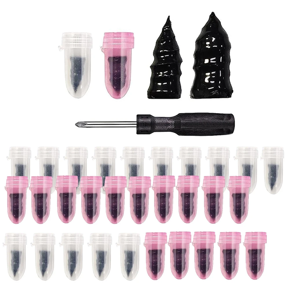 Durable Rubber Nail for Tire Repair 30+1PC Screw in Rubber Plug Nail Suitable for Car Motorcycle Truck Bus
Durable Rubber Nail for Tire Repair 30+1PC Screw in Rubber Plug Nail Suitable for Car Motorcycle Truck Bus