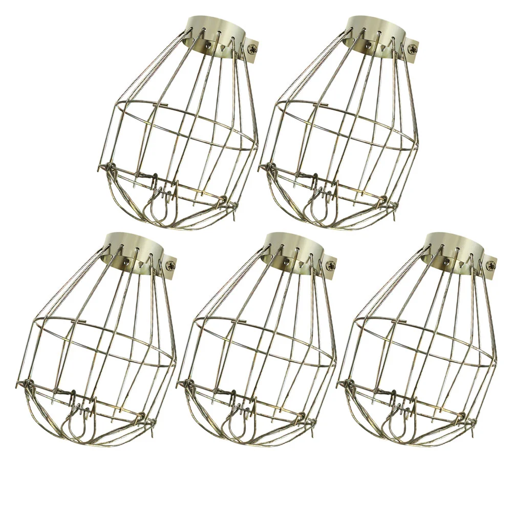 Metal Lamp Bulb Guard Adjustable Industrial Clamp Metal Bulb Cage Vintage Wire Lampshade Hanging Lamp Covers Pendant Decor
Metal Lamp Bulb Guard Adjustable Industrial Clamp Metal Bulb Cage Vintage Wire Lampshade Hanging Lamp Covers Pendant Decor