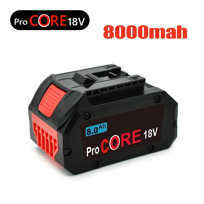 

NEW 18V 8.0Ah Lithium-Ion Battery Pack GBA18V80 for Bosch 18Volt MAX Cordless Power Tool Drills（21700 built in battery ）