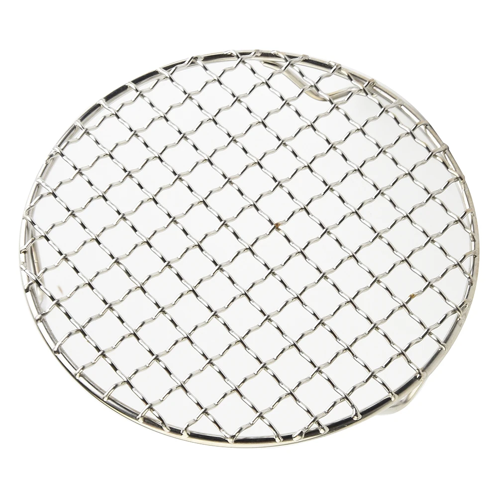 Stainless Steel Round Grill Net With Foot Barbecue BBQ Meshes Wire Oven Grill Sheet Cooling Baking Rack For Camping Hiking
Stainless Steel Round Grill Net With Foot Barbecue BBQ Meshes Wire Oven Grill Sheet Cooling Baking Rack For Camping Hiking