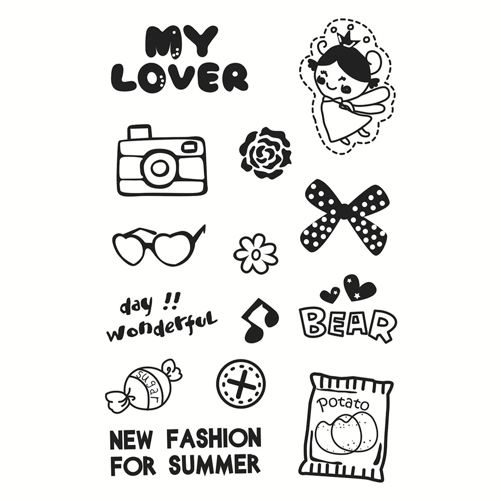 My Lover Phrase Clear Stamps Seal for DIY Scrapbooking Card Transparent Stamps Making Photo Album Crafts Decoration New Stamps
My Lover Phrase Clear Stamps Seal for DIY Scrapbooking Card Transparent Stamps Making Photo Album Crafts Decoration New Stamps