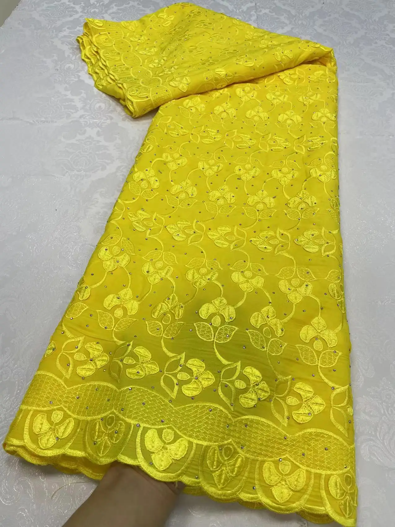African Nigerian Tulle Lace Fabric, Embroidery Damask Sewing, Guipure Prom Dresses, Cotton, High Quality, 5Yards, JL304, 2024
African Nigerian Tulle Lace Fabric, Embroidery Damask Sewing, Guipure Prom Dresses, Cotton, High Quality, 5Yards, JL304, 2024