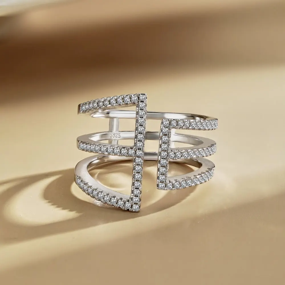 

Karachis японское и женское роскошное кольцо из стерлингового серебра пробы с инкрустированным цирконием маленьким дизайном, высокое качество и Минимализм
