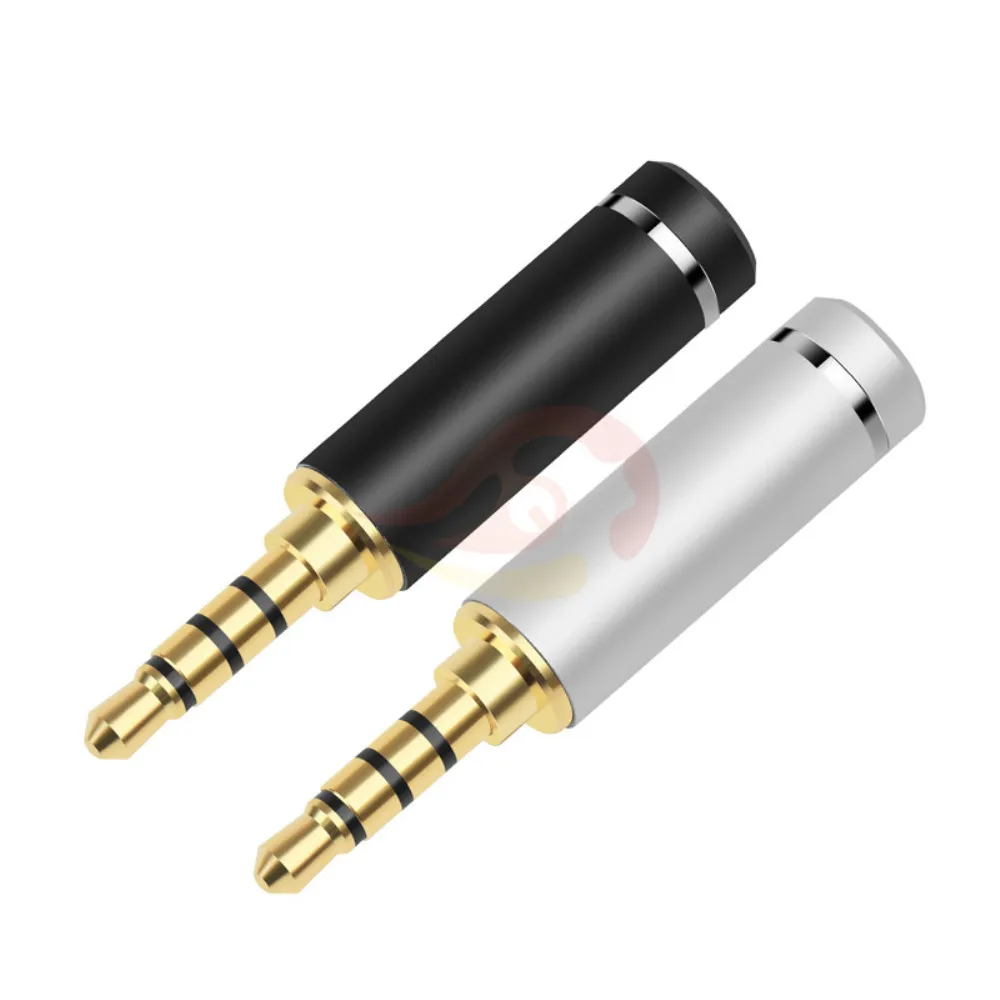 3.5mm 4 Pole Balanced Gold Plated Copper HiFi Earphone Plug Audio Jack Metal Adapter DIY Headphone Soldering Wire Connector 3.5
3.5mm 4 Pole Balanced Gold Plated Copper HiFi Earphone Plug Audio Jack Metal Adapter DIY Headphone Soldering Wire Connector 3.5
