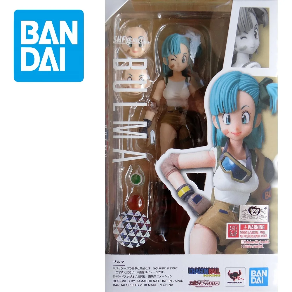 BANDAI ORIGINAL MODEL SHF SPIRITS LIMITED BULMA ACTION FIGURES MODEL DRAGON BALL
BANDAI ORIGINAL MODEL SHF SPIRITS LIMITED BULMA ACTION FIGURES MODEL DRAGON BALL