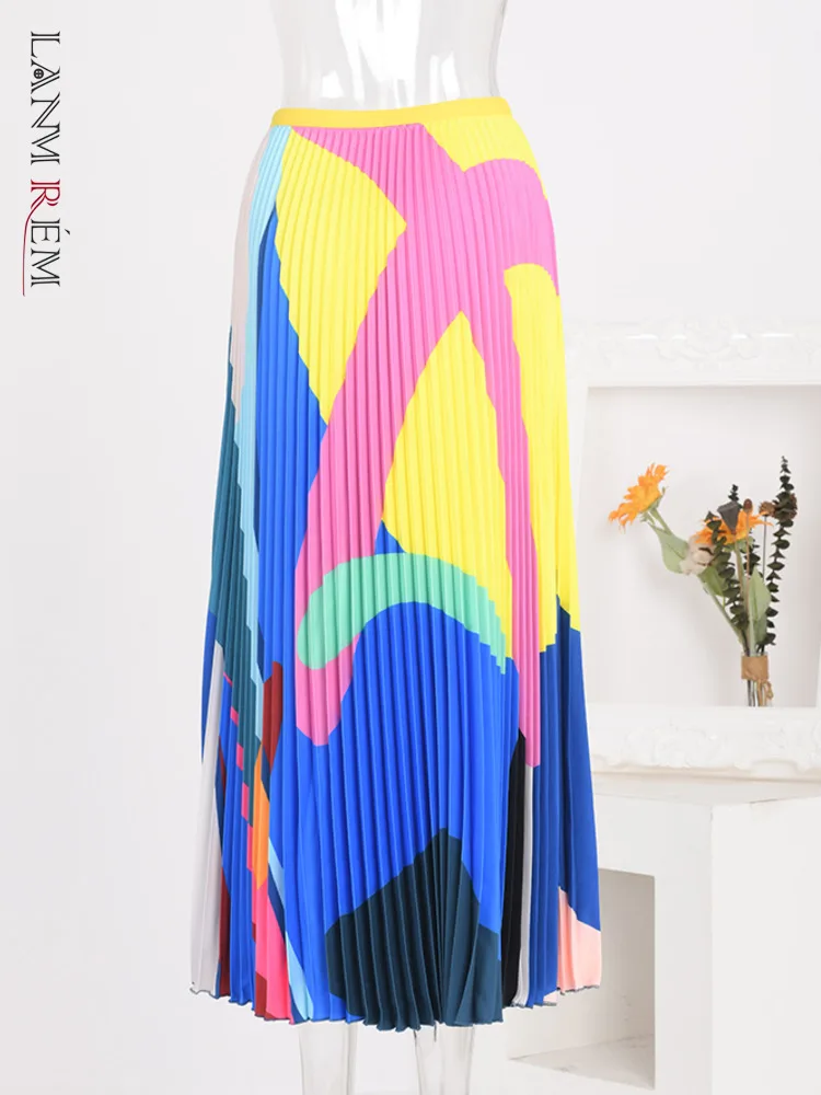 LANMREM Designer Pleated Skirt For Women High Elastic Waist Printed Fashion Skirts Casual Female Clothes 2023 Spring New 2R2875
LANMREM Designer Pleated Skirt For Women High Elastic Waist Printed Fashion Skirts Casual Female Clothes 2023 Spring New 2R2875
