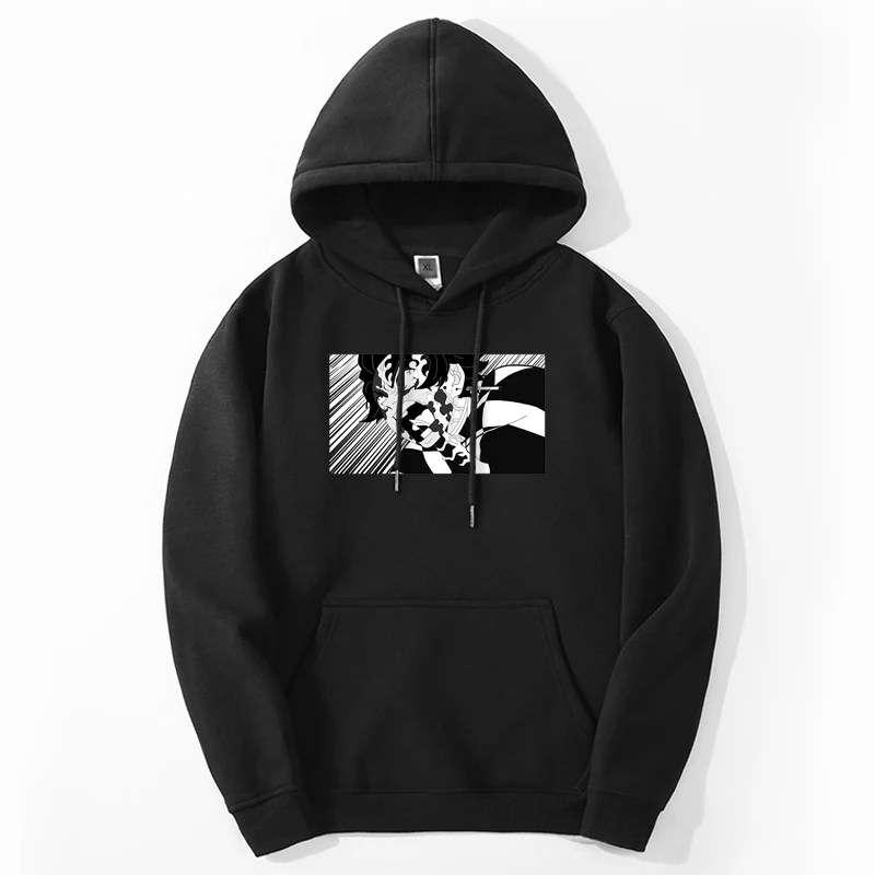 

Demon Slayer Hoodie Japanese Anime Kamado Tanjirou Graphic Printed Tracksuit Kimetsu No Yaiba Tops Hip Hop Fashion Pullovers