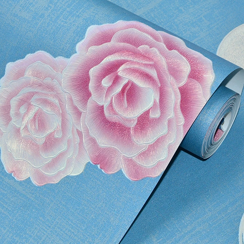 High-Grade Non-Woven Peony Flower Large Rose Modern Fashion Wallpaper Wedding Room Bedroom Background Wallpaper Warm Pink Red
High-Grade Non-Woven Peony Flower Large Rose Modern Fashion Wallpaper Wedding Room Bedroom Background Wallpaper Warm Pink Red
