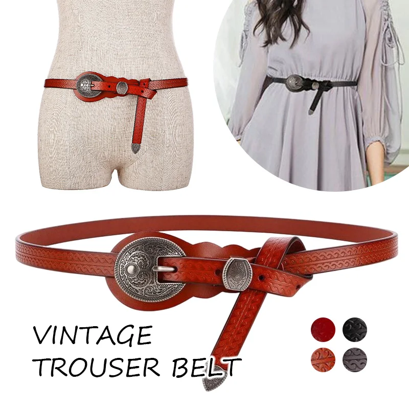 Medieval Vintage Waist Belt Thin Pu Leather Belt Straps Lady Elegant All-Match Knot Pin Buckle Belts Rivet Waistband Cosplay
Medieval Vintage Waist Belt Thin Pu Leather Belt Straps Lady Elegant All-Match Knot Pin Buckle Belts Rivet Waistband Cosplay