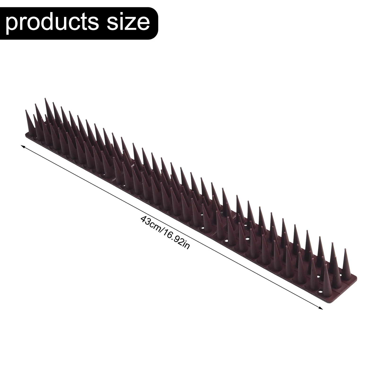 Spike Defender Fence Wall Spikes Bird Repellent Spines Burglar Garden Security Intruder Repellent Anti Cat Climb
Spike Defender Fence Wall Spikes Bird Repellent Spines Burglar Garden Security Intruder Repellent Anti Cat Climb