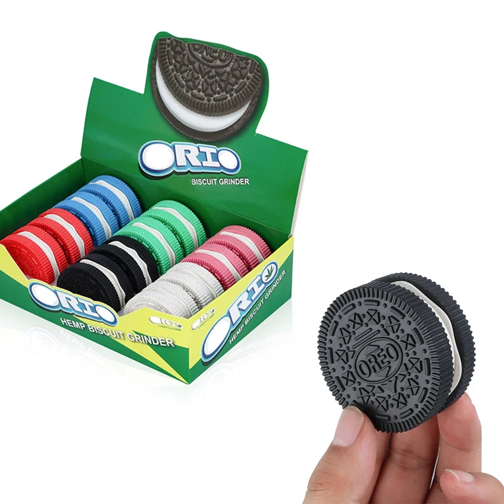 Herb Grinder 2 Layers 52mm Tobacco Crusher Degradable Plastic Cookie Biscuit Crucher Mills For Smoking Accessories
Herb Grinder 2 Layers 52mm Tobacco Crusher Degradable Plastic Cookie Biscuit Crucher Mills For Smoking Accessories