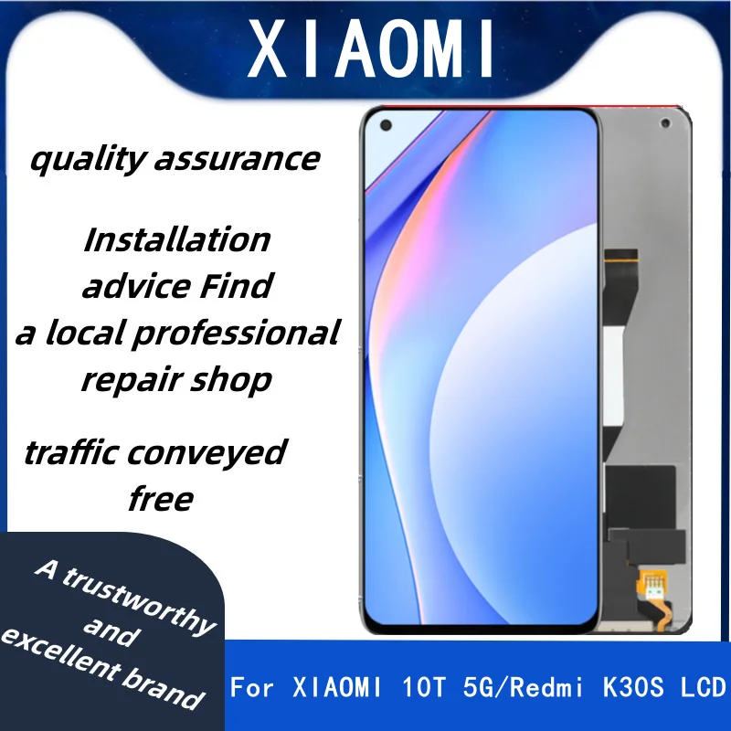 6.67'' Original For Xiaomi Mi 10T 5G LCD M2007J3 Touch Screen Display Digitizer Assembly For Mi 10T Pro LCD For Redmi k30s LCD
6.67'' Original For Xiaomi Mi 10T 5G LCD M2007J3 Touch Screen Display Digitizer Assembly For Mi 10T Pro LCD For Redmi k30s LCD
