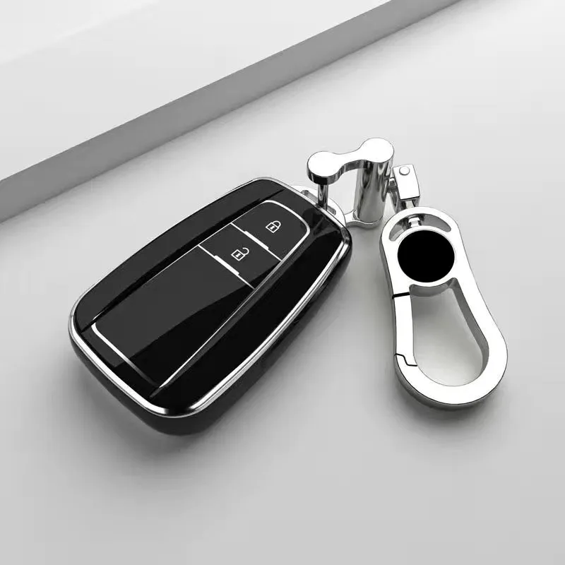 

TPU Car Smart Key Case Cover Shell For Toyota Prius Camry Corolla CHR C-HR RAV4 Land Cruiser Prado Avalon Altis 2017 2018 2022