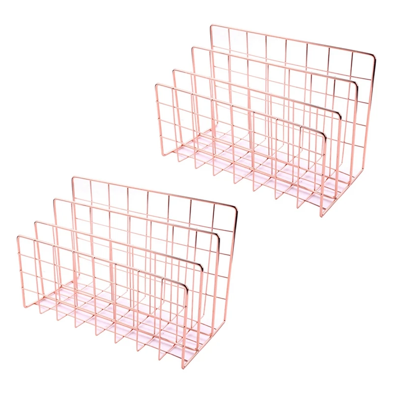 2X Desktop Mail Organizer, 3-Slot Metal Wire Mail Sorter, Letter Organizer For Letters, Mails, Books, Postcards And More
2X Desktop Mail Organizer, 3-Slot Metal Wire Mail Sorter, Letter Organizer For Letters, Mails, Books, Postcards And More