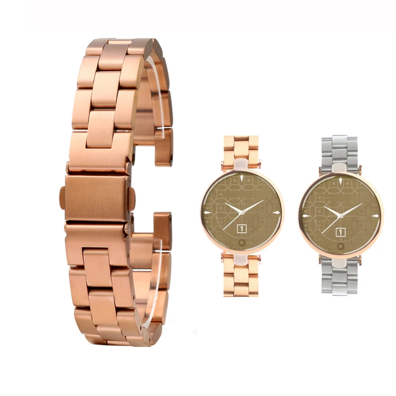 For Garmin Lily New Fashion Stainless Steel Sports Watchband Smart Watch Accessories Strap 14mm Women's Bracelet Rose Gold Black
For Garmin Lily New Fashion Stainless Steel Sports Watchband Smart Watch Accessories Strap 14mm Women's Bracelet Rose Gold Black