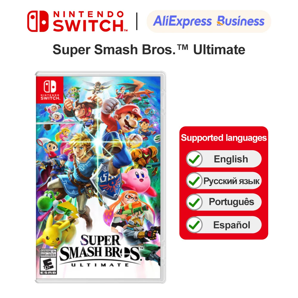 Super Smash Bros. Ultimate игры на нинтендо switch В отношении консоль Nintendo Switch, экшн-файтинг и мультиплеер
Super Smash Bros. Ultimate игры на нинтендо switch В отношении консоль Nintendo Switch, экшн-файтинг и мультиплеер