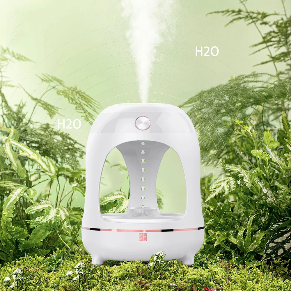 New Mist Maker Anti-Gravity Water Drop Humidifier Countercurrent Humidifier Sprayer Portable for Office Bedroom Air Humidifier
New Mist Maker Anti-Gravity Water Drop Humidifier Countercurrent Humidifier Sprayer Portable for Office Bedroom Air Humidifier