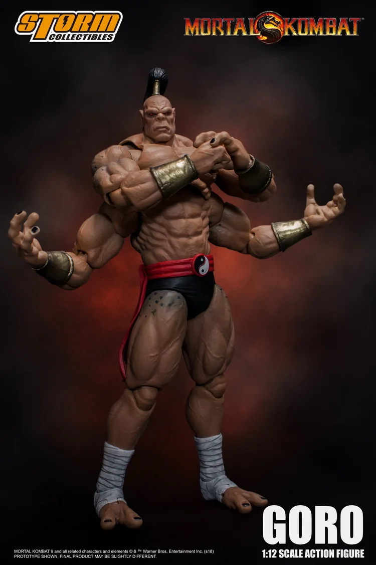 Новинка, модель 1/12 года, GORO, монстры с четырьмя ручками, серия Mortal Kombat, модель солдата, 6 дюймов, экшн-фигурка, Женская коллекция фанатов
Новинка, модель 1/12 года, GORO, монстры с четырьмя ручками, серия Mortal Kombat, модель солдата, 6 дюймов, экшн-фигурка, Женская коллекция фанатов