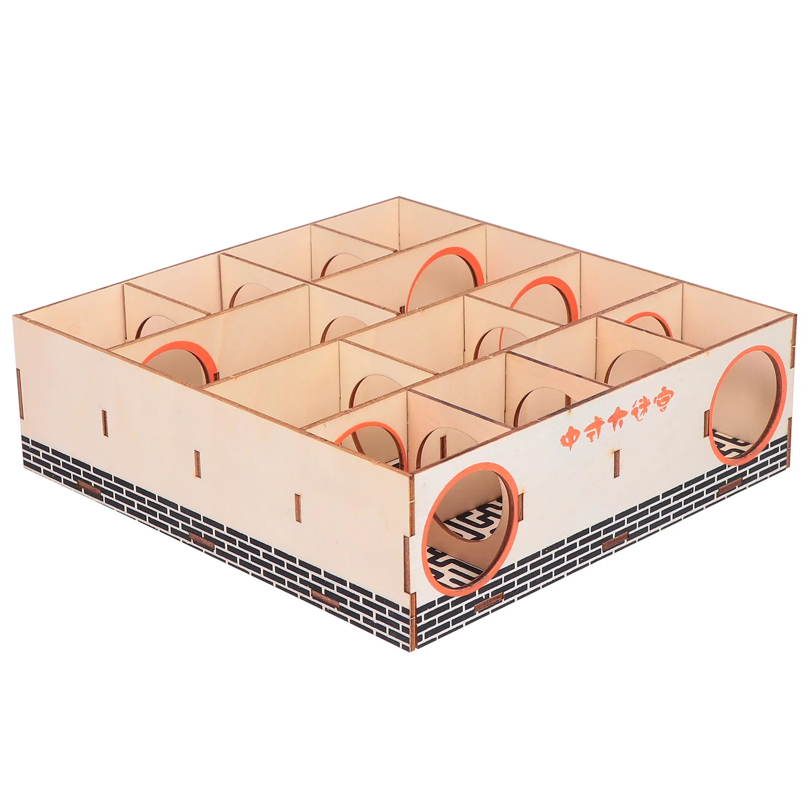 Hamster House Maze- Wooden Hamster Hideout, Multi- Room Hideouts, Tunnel Exploring Toys for Hamster Gerbils Mice
Hamster House Maze- Wooden Hamster Hideout, Multi- Room Hideouts, Tunnel Exploring Toys for Hamster Gerbils Mice