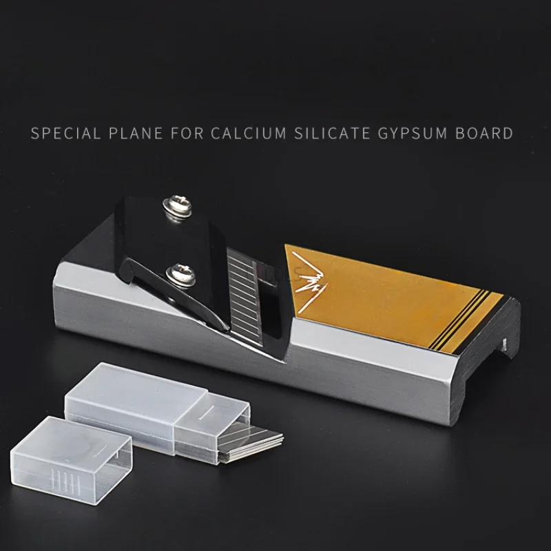 45 Degree Gypsum Planing Woodworking Planer Chamfering Trimming Calcium Silicate Board Gypsum Boards Special Planer Tool DIY
45 Degree Gypsum Planing Woodworking Planer Chamfering Trimming Calcium Silicate Board Gypsum Boards Special Planer Tool DIY