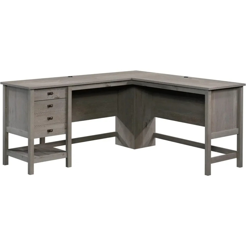 L: 65.12" X W: 58.66" X H: 29.76" Gaming Desk Cottage Road L-Desk Mystic Oak FinishFreight Free Computer Table Office Furniture
L: 65.12" X W: 58.66" X H: 29.76" Gaming Desk Cottage Road L-Desk Mystic Oak FinishFreight Free Computer Table Office Furniture