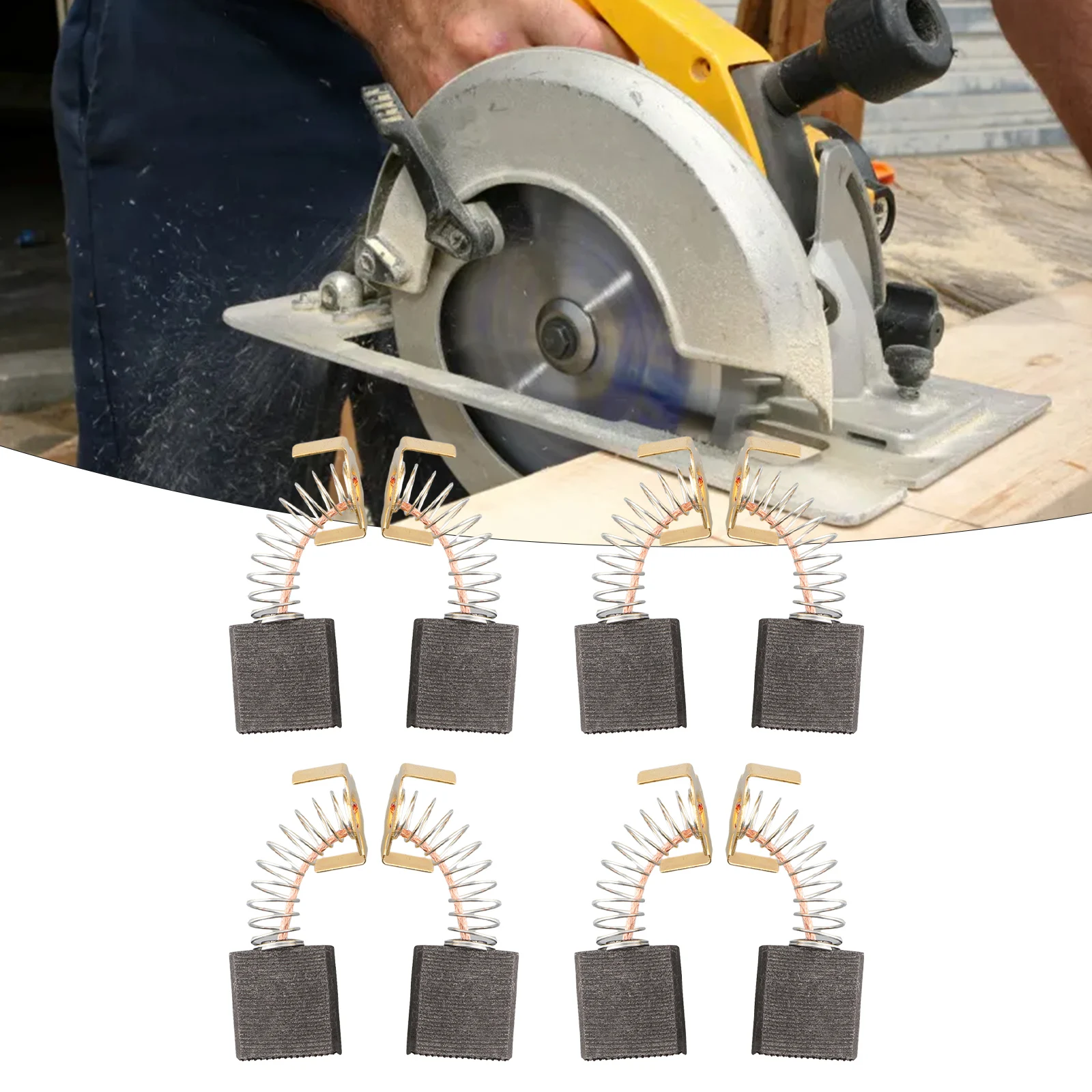 Ensure Smooth Operation with 8pcs Carbon Brushes for DW713 DW715 DW716 514002430 Tile Saw Perfect Replacement
Ensure Smooth Operation with 8pcs Carbon Brushes for DW713 DW715 DW716 514002430 Tile Saw Perfect Replacement