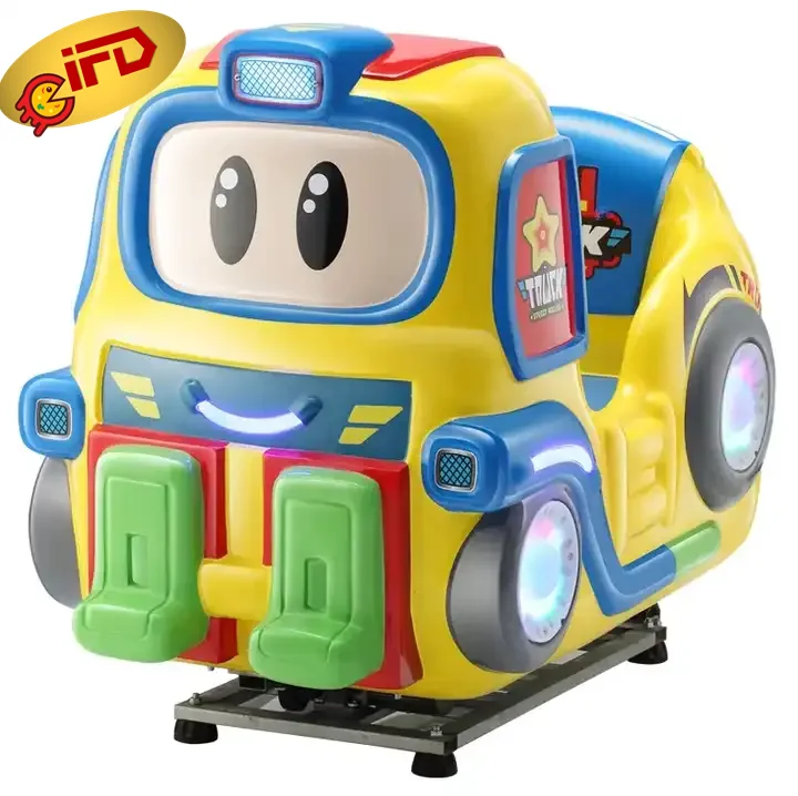 IFD Best selling children's rocking car gaming machine coin operated HD LCD screen kiddies electric ride on car
IFD Best selling children's rocking car gaming machine coin operated HD LCD screen kiddies electric ride on car