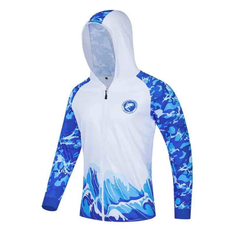 Colorful Quick-drying Sun Protective Fishing Shirts Men's Fishing Jerseys With Zippered 2023 Popular Hooded Fishing Clothing
Colorful Quick-drying Sun Protective Fishing Shirts Men's Fishing Jerseys With Zippered 2023 Popular Hooded Fishing Clothing