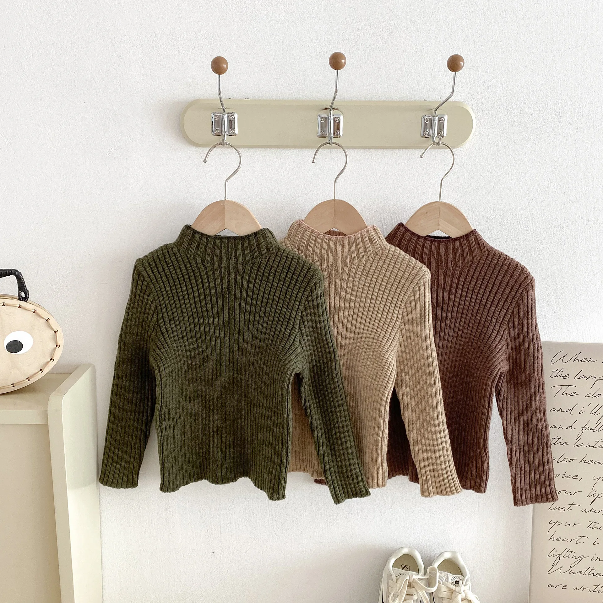 2025 Autumn New Children Long Sleeve Sweater Girls Knit Shirts Cotton Baby Knitted Pullover Kids Casual Sweater Infant Clothes 26 S8edc966b626c47abbc5313b88b27b118a