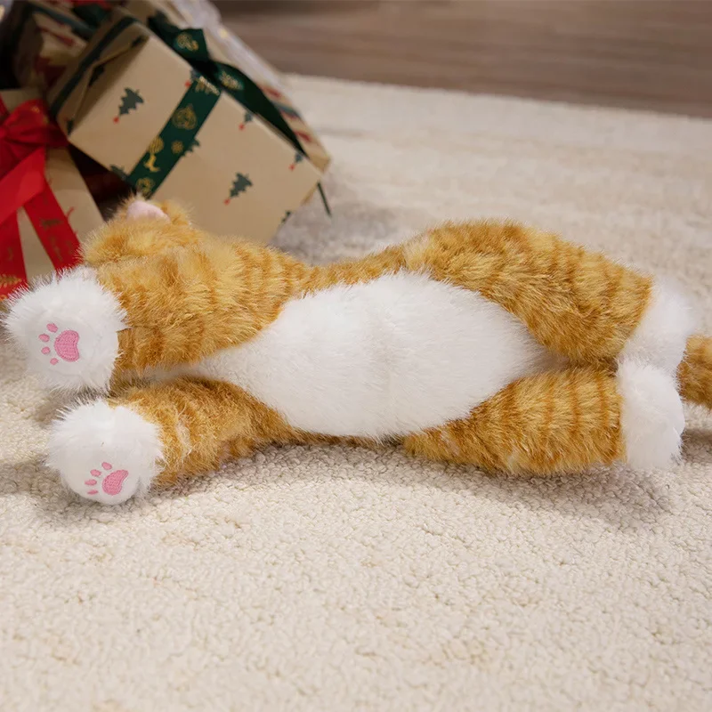 Realistic Cat Plush Toy Lifelike Soft Stuffed Kitten with Fur , Cute Gift for Pet Lovers, Home Decor, Valentine Birthday Realistic Cat Plush Toy Lifelike Soft Stuffed Kitten with Fur , Cute Gift for Pet Lovers, Home Decor, Valentine Birthday