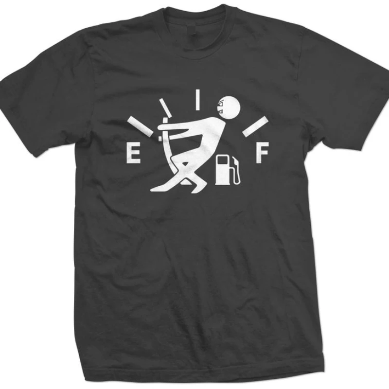 Fuel Gauge Empty - Funny Racing Automotive Vehicle T Shirt. Short Sleeve 100% Cotton Casual T-shirts Loose Top Size S-3XL
Fuel Gauge Empty - Funny Racing Automotive Vehicle T Shirt. Short Sleeve 100% Cotton Casual T-shirts Loose Top Size S-3XL