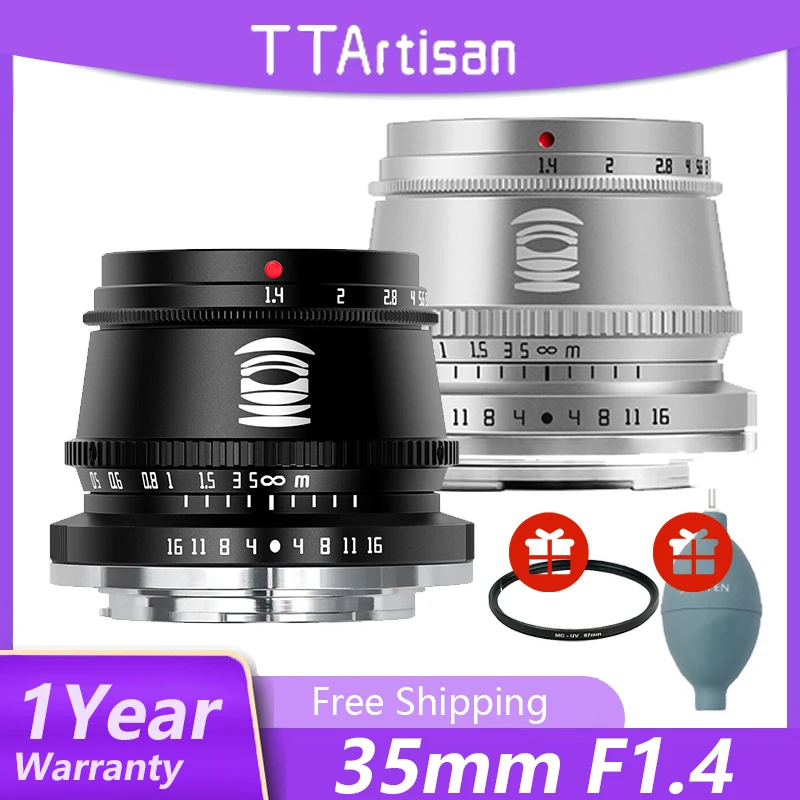 TTArtisan 35mm F1.4 APS-C MF Lens For FUJI fujifilm Fujifilm X Mount Camera T5 H2 H2S X30II T4 Pro3 S20 S10 E4 100V
TTArtisan 35mm F1.4 APS-C MF Lens For FUJI fujifilm Fujifilm X Mount Camera T5 H2 H2S X30II T4 Pro3 S20 S10 E4 100V