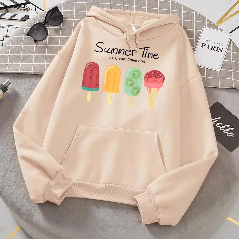 Summer Time Fruit Ice Cream Collection Sweatshirt Women Autumn High Quality Hooded Fashion Casual Hoodie Vintage Loose Pullover
Summer Time Fruit Ice Cream Collection Sweatshirt Women Autumn High Quality Hooded Fashion Casual Hoodie Vintage Loose Pullover