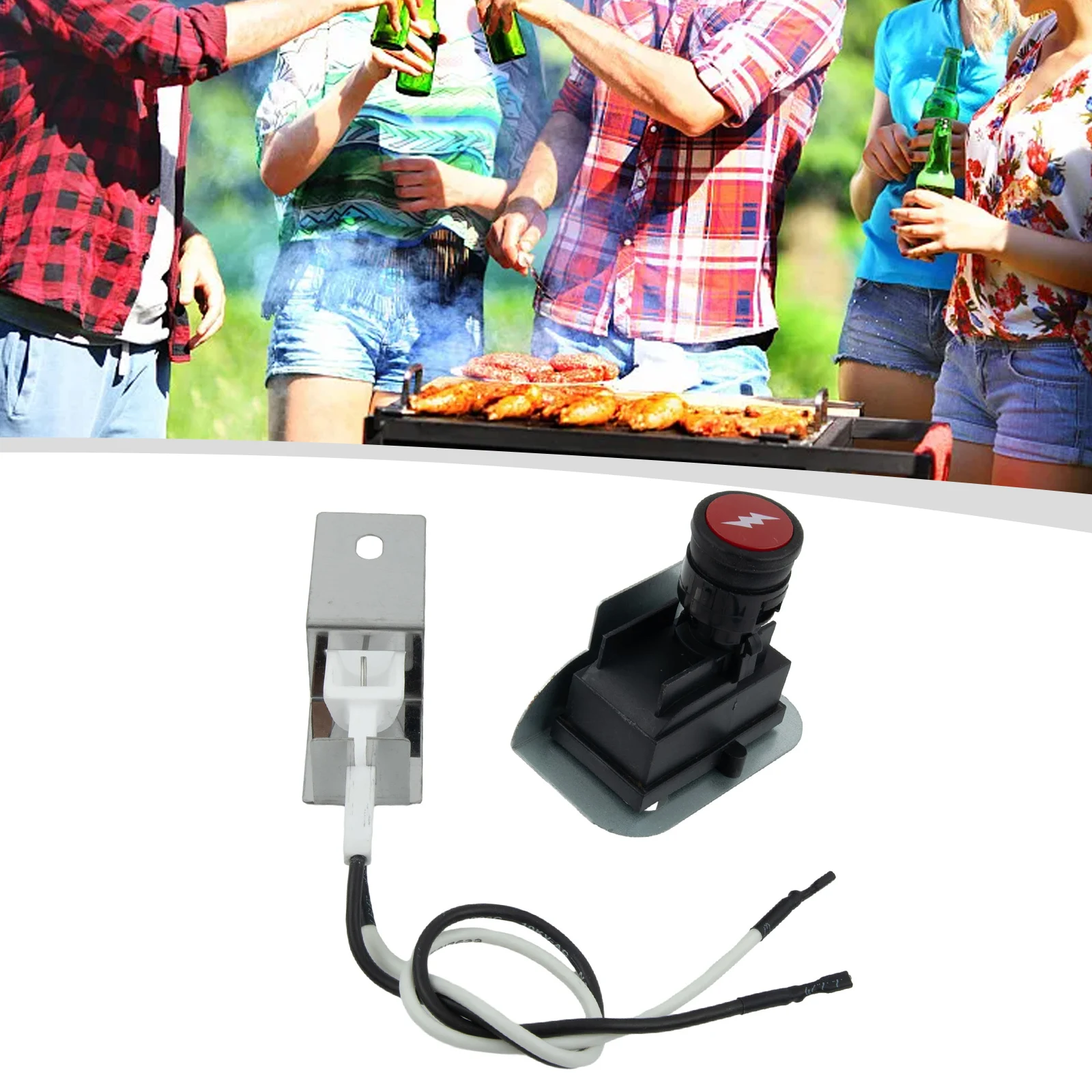 Durable Practical Brand New Igniter Kit Accessories For Weber Gas Grill 1 Pcs 516002 Q120 516501 Q120 566002 Q220
Durable Practical Brand New Igniter Kit Accessories For Weber Gas Grill 1 Pcs 516002 Q120 516501 Q120 566002 Q220