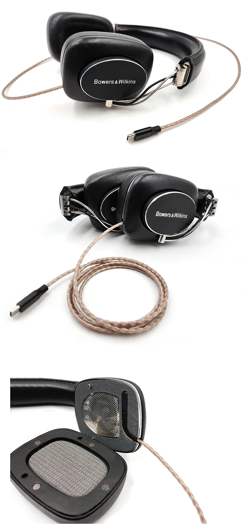 For B&W P7 Replaceable Headset TYPE-C to P7 Single Crystal Copper Upgrade Cable For B&W P7 Replaceable Headset TYPE-C to P7 Single Crystal Copper Upgrade Cable